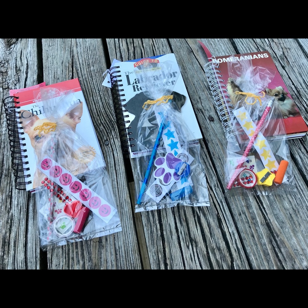 3 Pet Manual Owner & Care Repurposed Book Journals